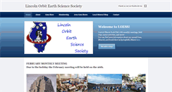 Desktop Screenshot of loess.org